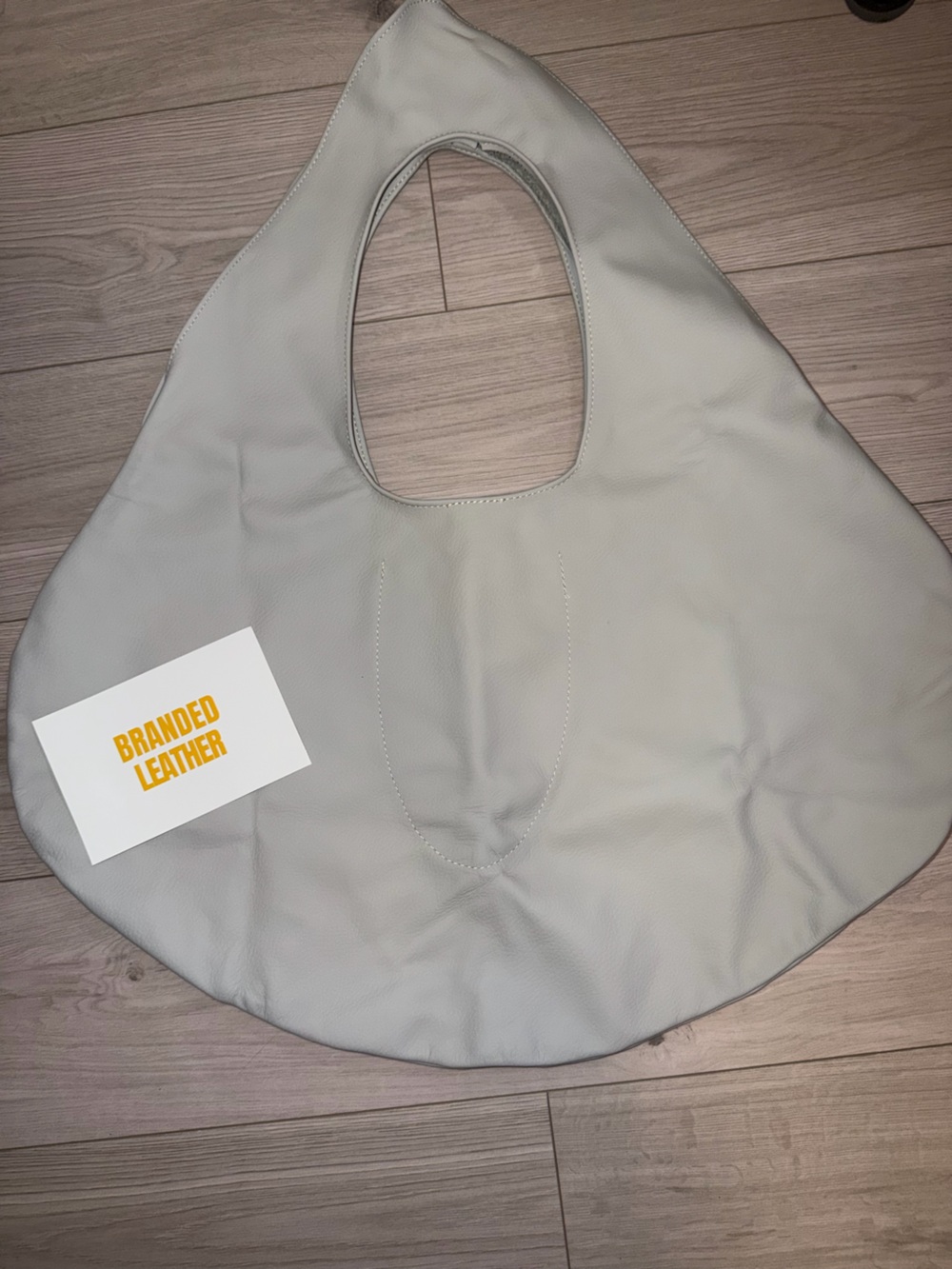 PETER BAG Branded Leather NYC Peter Bag
